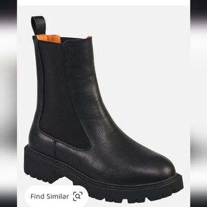 French Connection Black Ankle Boots